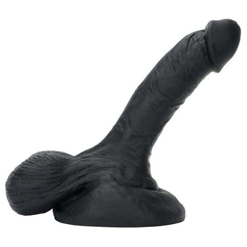 DarkSil Gode en silicone Bigbal 14 x 4cm Noir